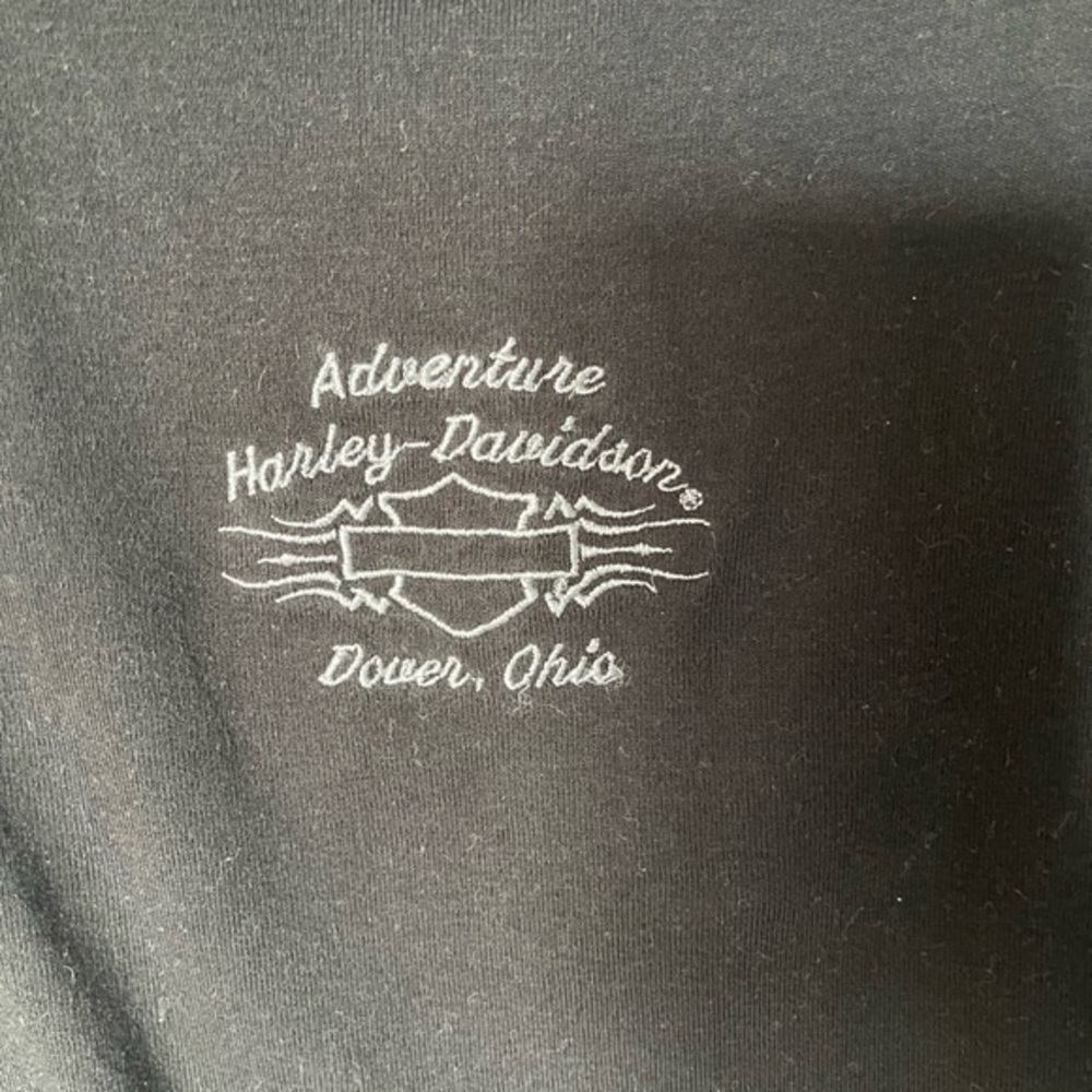 Vintage Harley-Davidson Women's Black Tank Top - Picture 4 of 5